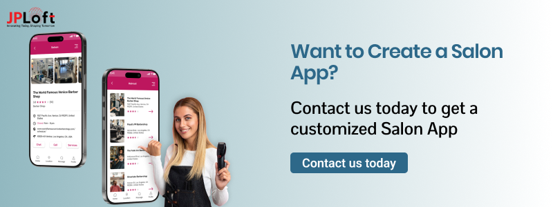 Want to create a salon app CTA2